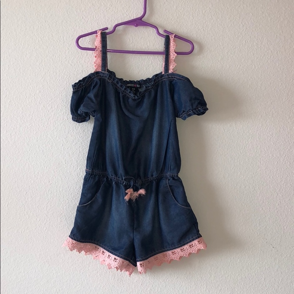 Girl shorts Romper